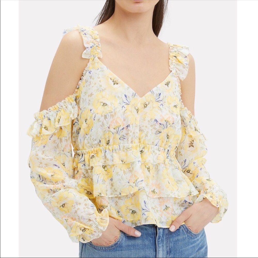 Intermix Grace Cold Shoulder Top